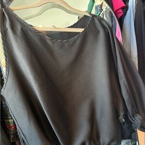 Tyche Black Blouse